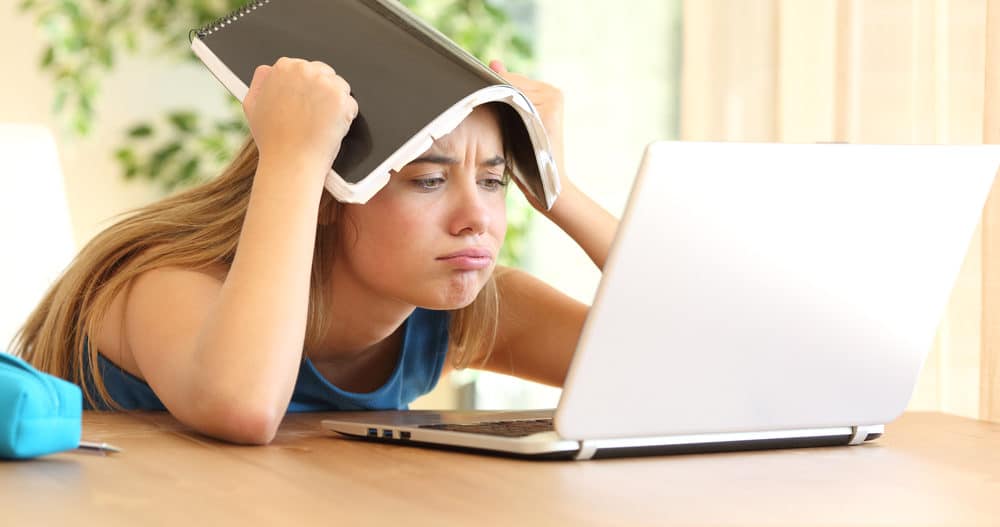 College student trying to figure out how to deal with financial stress