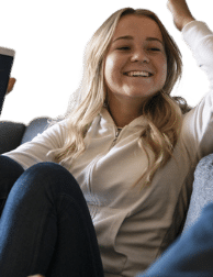 Laughing woman